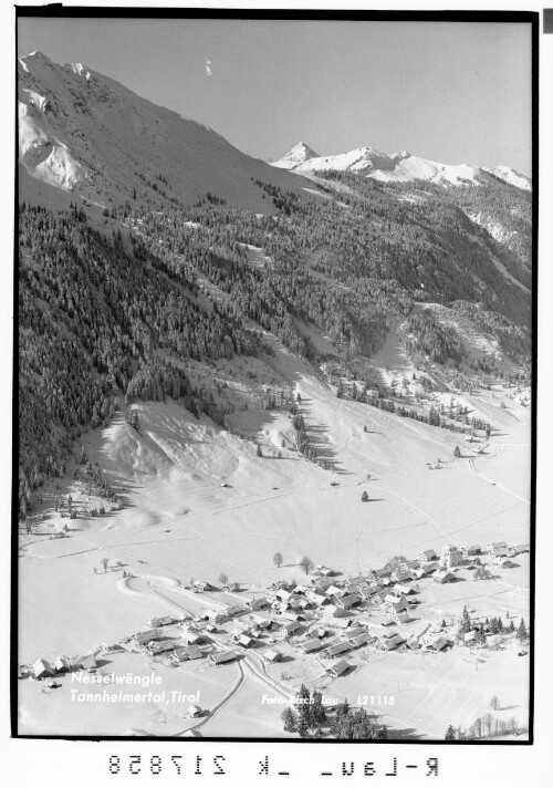 Nesselwängle Tannheimertal, Tirol : [Nesselwängle gegen Krinnenspitze und Gaishorn]