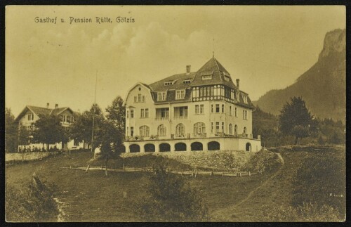 Gasthof u. Pension Rütte, Götzis