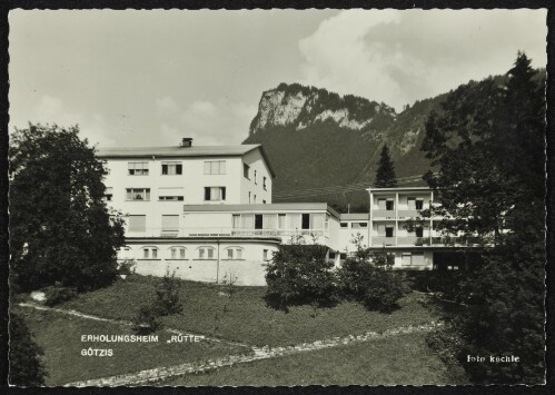 Erholungsheim  Rütte  Götzis