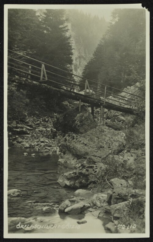 Örflaschlucht-Götzis