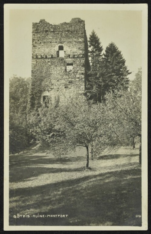 Götzis - Ruine - Montfort