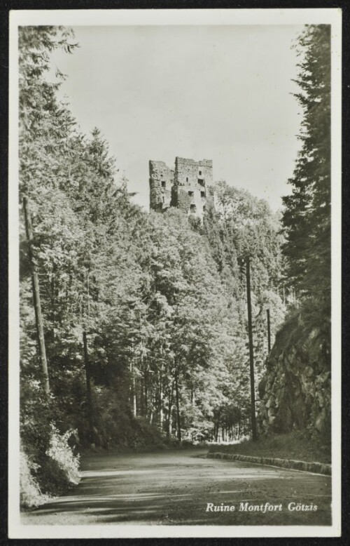 Ruine Montfort Götzis