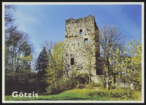 Götzis : [Götzis im Rheintal, Burgruine Neu-Montfort im Frühling Vorarlberg - Austria ...]