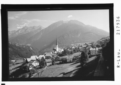 [Wenns im Pitztal mit Blick zum Kaunergrat / Tirol]