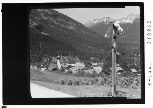 [Stanzach im Lechtal gegen Krottenköpfe und Lailachspitze Tirol]
