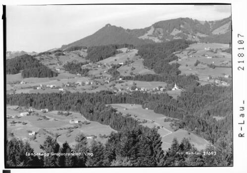 Langenegg : [Langenegg im Bregenzerwald gegen Kojen]