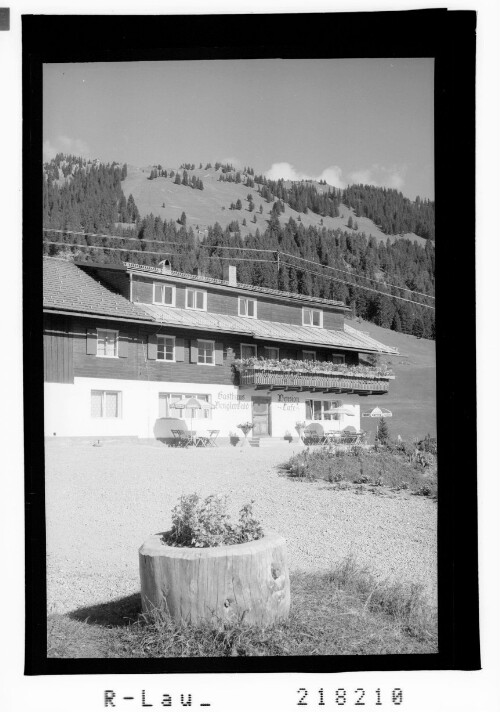 [Gasthof Benglerwald bei Bach im Lechtal / Tirol]