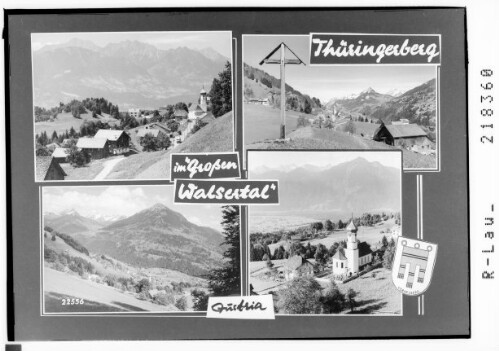 Thüringerberg im Grossen Walsertal Austria : [Thüringerberg im Walgau]