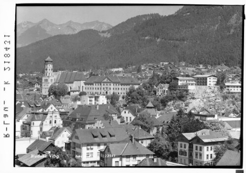 Bludenz Vorarlberg : [Bludenz gegen Walserkamm]