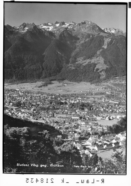 Bludenz Vorarlberg gegen Rhätikon