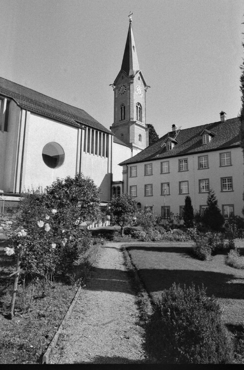 [Innenhof des Klosters Mehrerau]