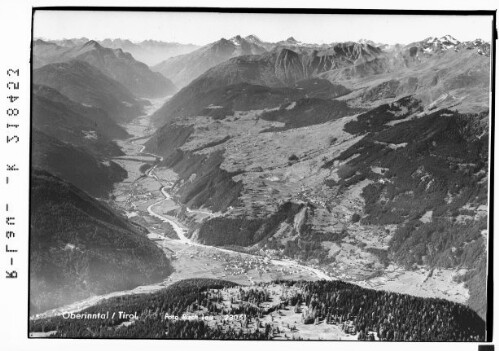 Oberinntal / Tirol : [Blick auf das Oberinntal mit Samnaungruppe]