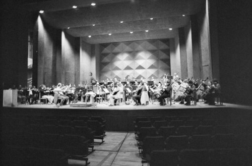 [Orchesterprobe mit Carlo Maria Giulini]