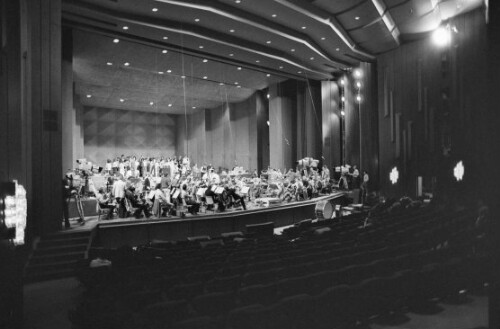 [Orchesterprobe mit Jurij Aronovič]