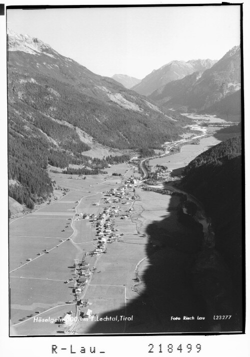 Häselgehr 1003 m im Lechtal / Tirol