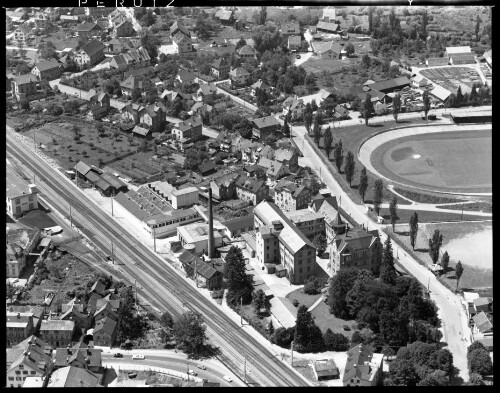 [Bregenz, Vorkloster, Stadion, Firma Benger]