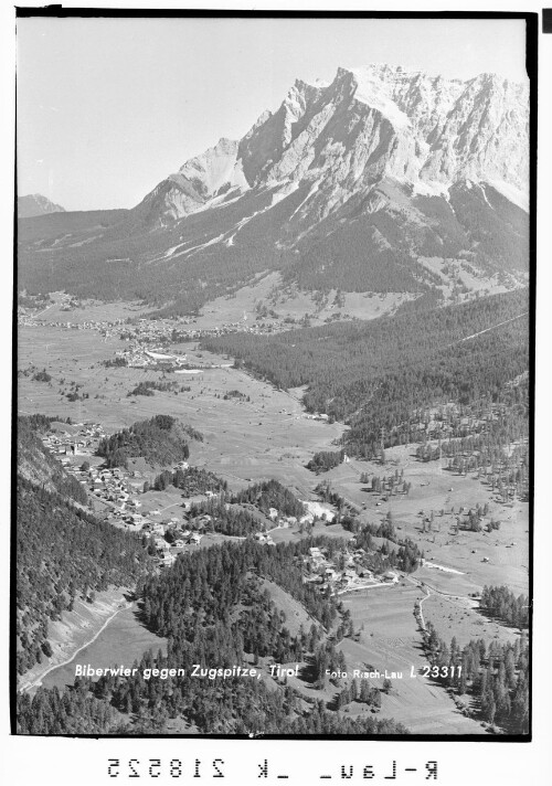 Bieberwier gegen Zugspitze / Tirol