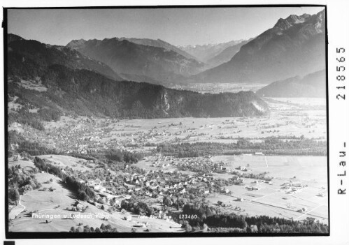 Thüringen und Ludesch, Vorarlberg : [Thühringen und Ludesch im Walgau mit Blick in's Montafon]
