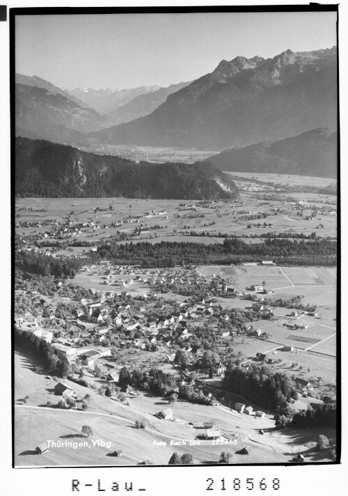 Thüringen, Vorarlberg : [Thüringen im Walgau mit Blick in's Montafon]