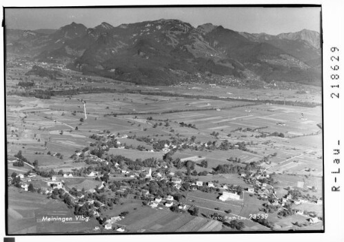 Meiningen Vorarlberg : [Meiningen gegen Hohe Kugel und Hohen Freschen]