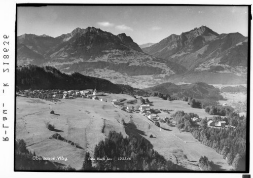 Übersaxen, Vorarlberg : [Übersaxen gegen Galinakopf und Drei Schwestern]