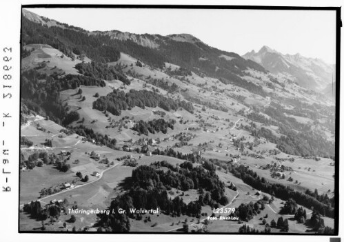 Thüringerberg im Grossen Walsertal : [Thüringerberg im Grossen Walsertal gegen Zitterklapfen und Künzelspitze]