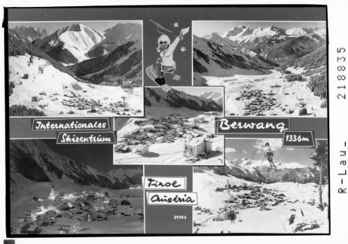 Internationales Skizentrum Berwang 1336 m Tirol Austria