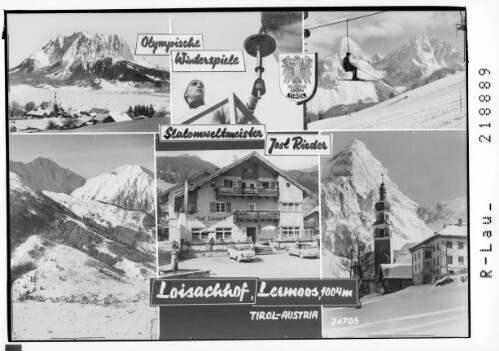 Loisachhof, Lermoos 1000 m Tirol - Austria : [Gasthof Loisach in Lermoos]