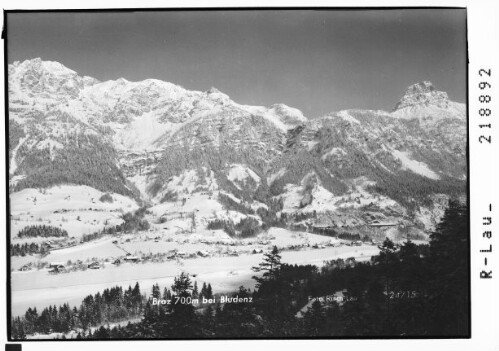 Braz 700 m bei Bludenz