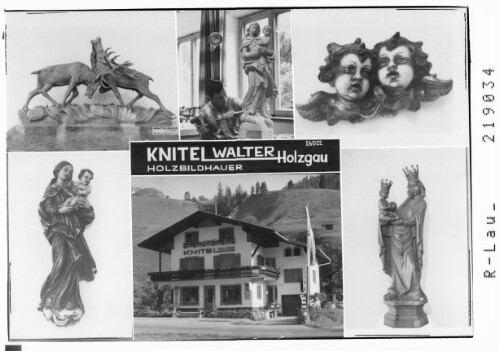 Knitel Walter Holzbildhauer Holzgau