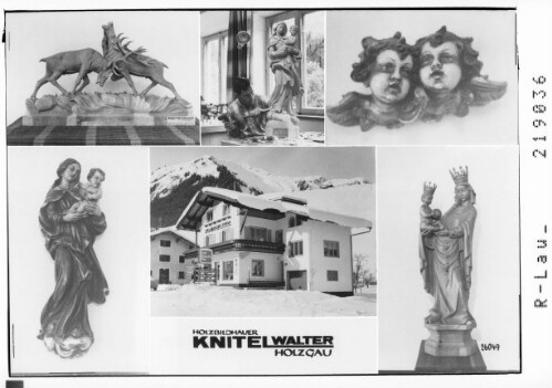 Holzbildhauer Knitel Walter Holzgau