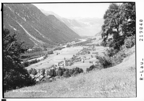 Braz, Kostertal / Vorarlberg : [Innerbraz gegen Rhätikon]