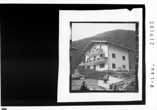 [Haus Wachter in Pfunds im Oberinntal / Tirol]