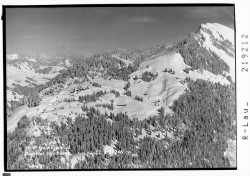Bizau Bregenzerwald Skigebiet Hirschberg