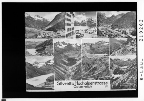 Silvretta Hochalpenstrasse Österreich