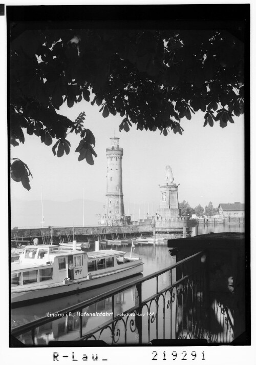 Lindau in Bayern, Hafeneinfahrt