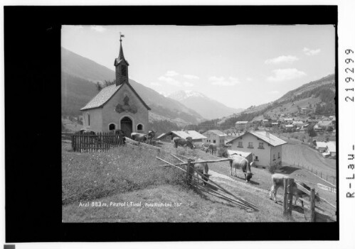 Arzl 883 m, Pitztal in Tirol