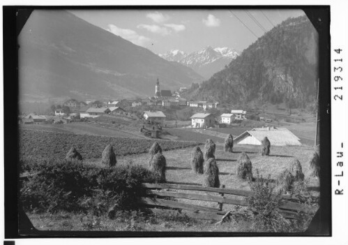 [Arzl im Pitztal gegen Kaunergrat]