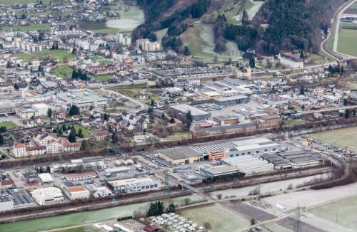 [Bürs - Gewerbegebiet, Ill, Grenze Bludenz]