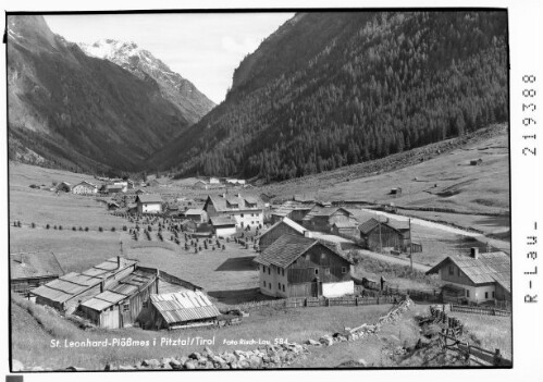 St.Leonhard - Piössmes im Pitztal / Tirol