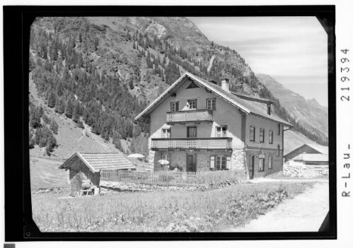 [Pension zur schönen Aussicht in Plangeross im Pitztal Tirol]