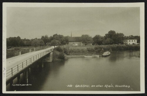 Gaissau, am alten Rhein, Vorarlberg