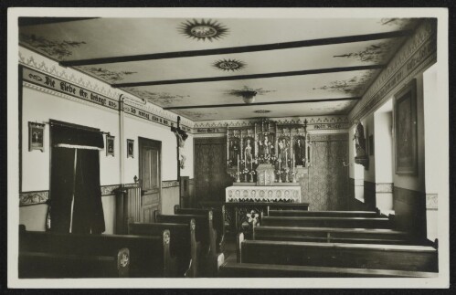 [Gaißau] : [Kapelle im St. Josefs-Missionshaus Gaißau, Vorarlberg ...]