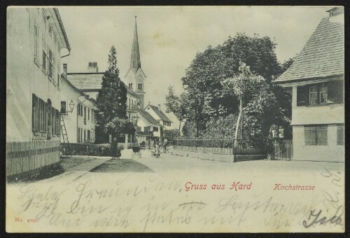 Gruss aus Hard : Kirchstrasse : [Correspondenz-Karte ...]