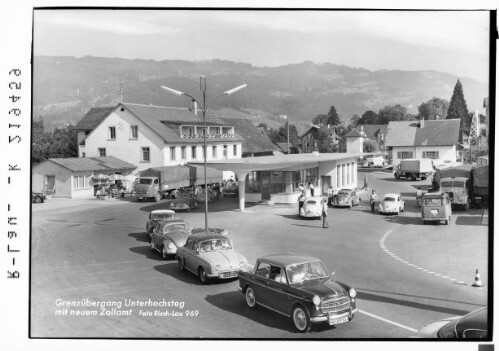 Grenzübergang Unterhochsteg mit neuem Zollamt