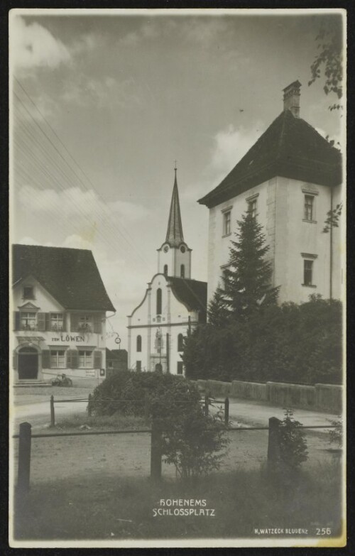 Hohenems : Schlossplatz