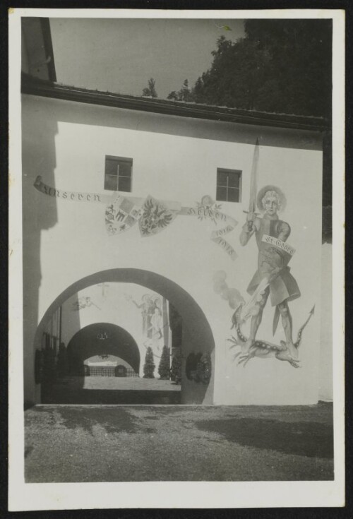 [Hohenems] : [Kriegerdenkmal in Hohenems. Eingeweiht am 19. Juli 1936. Entwurf: Jng. E. Thurnher, Dornbirn. Plastik: akad. Bildhauer Plunder, Bregenz. Kunstgemälde: akad. Maler J. Wehinger, Dornbirn ...]