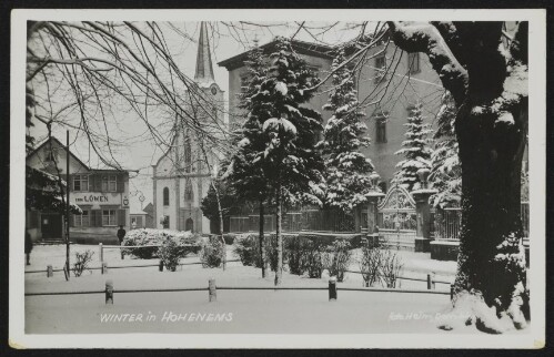 Winter in Hohenems