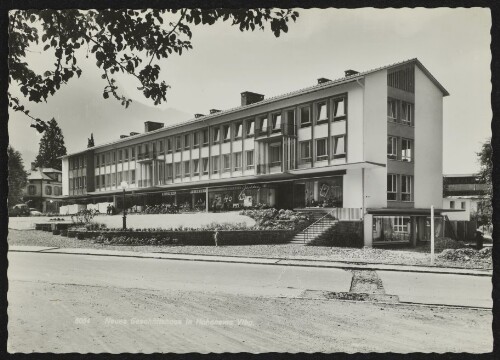 Neues Geschäftshaus in Hohenems Vlbg.