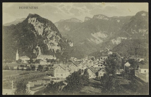 Hohenems : [Postkarte Carte postale ...]